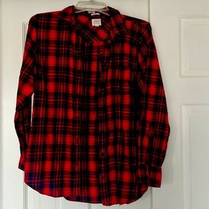 SOLD - J Crew flannel shirt